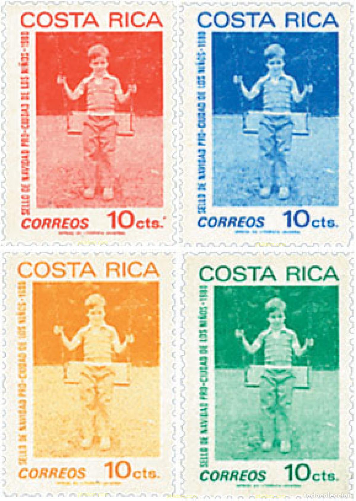 Sellos: 27820 MNH COSTA RICA 1980 JUEGOS INFANTILES