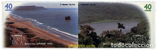 Sellos: 198704 MNH COSTA RICA 1995 AMERICA-UPAEP 1995 - DEFENSA DEL MEDIO AMBIENTE