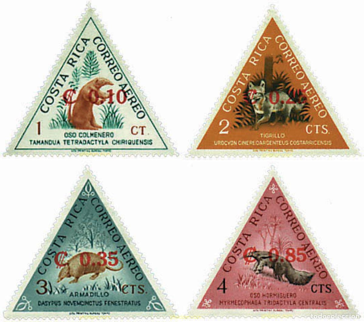 Sellos: 79643 MNH COSTA RICA 1963 PROTECCION DE LA NATURALEZA