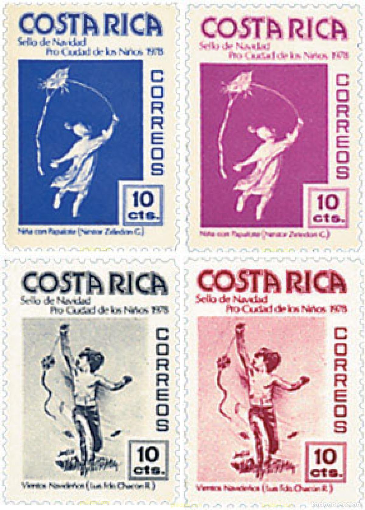 Sellos: 27819 MNH COSTA RICA 1978 JUEGOS INFANTILES