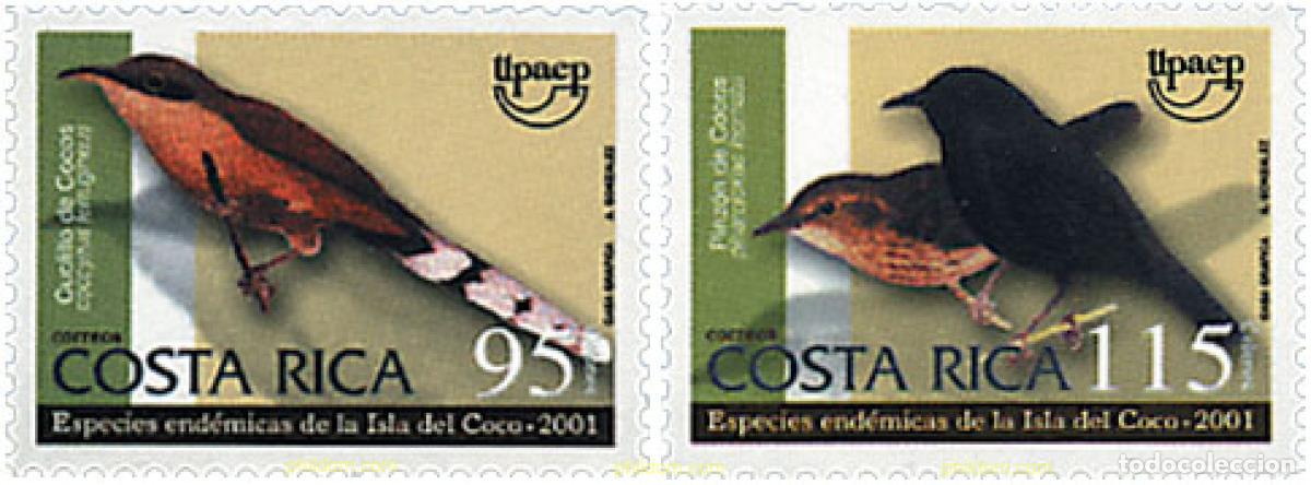 Timbres: 80977 MNH COSTA RICA 2001 AMERICA-UPAEP 2001 - PATRIMONIO DE LA HUMANIDAD