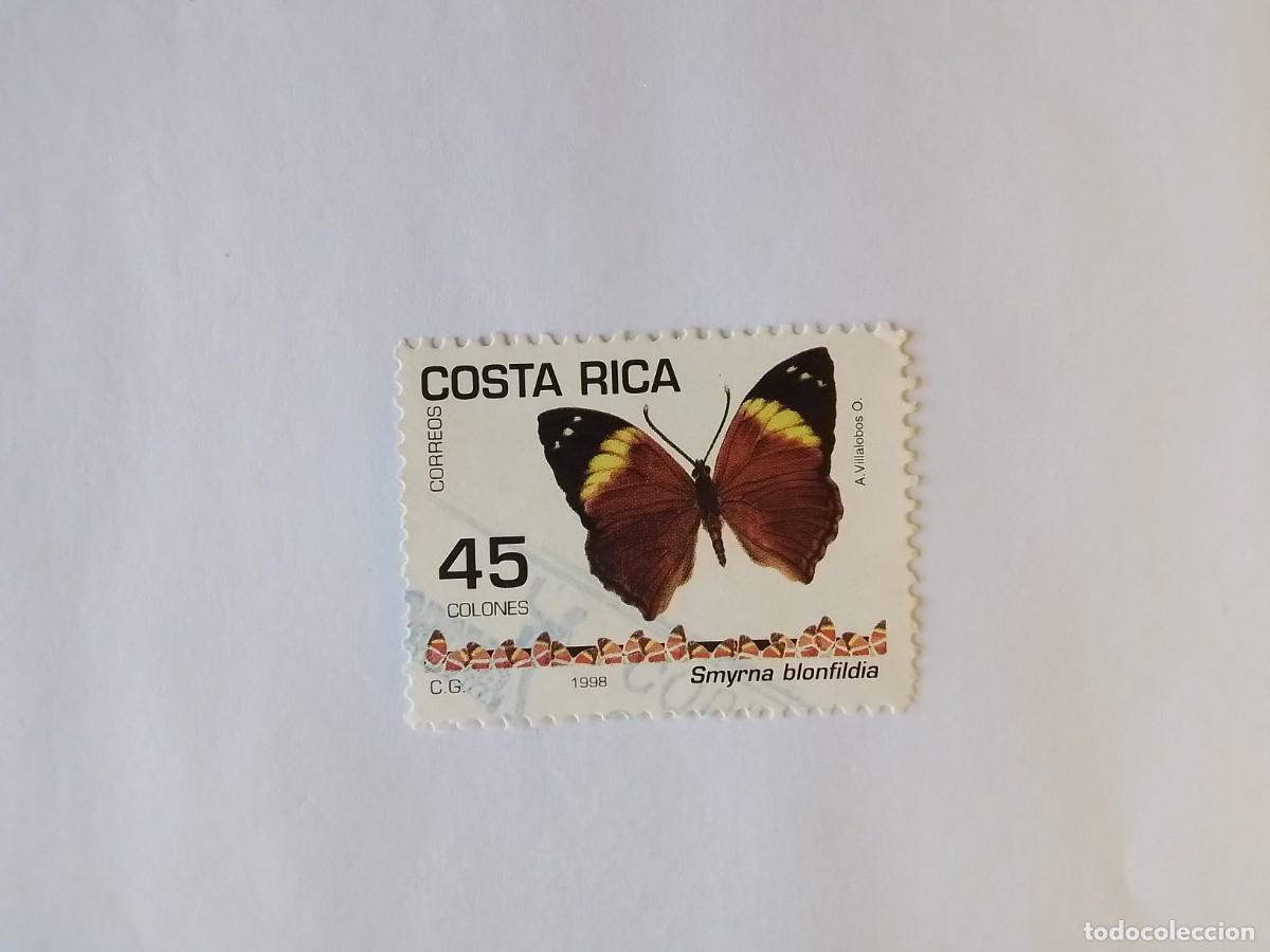 Sellos: A&Ntilde;O 1998 COSTA RICA SELLO USADO