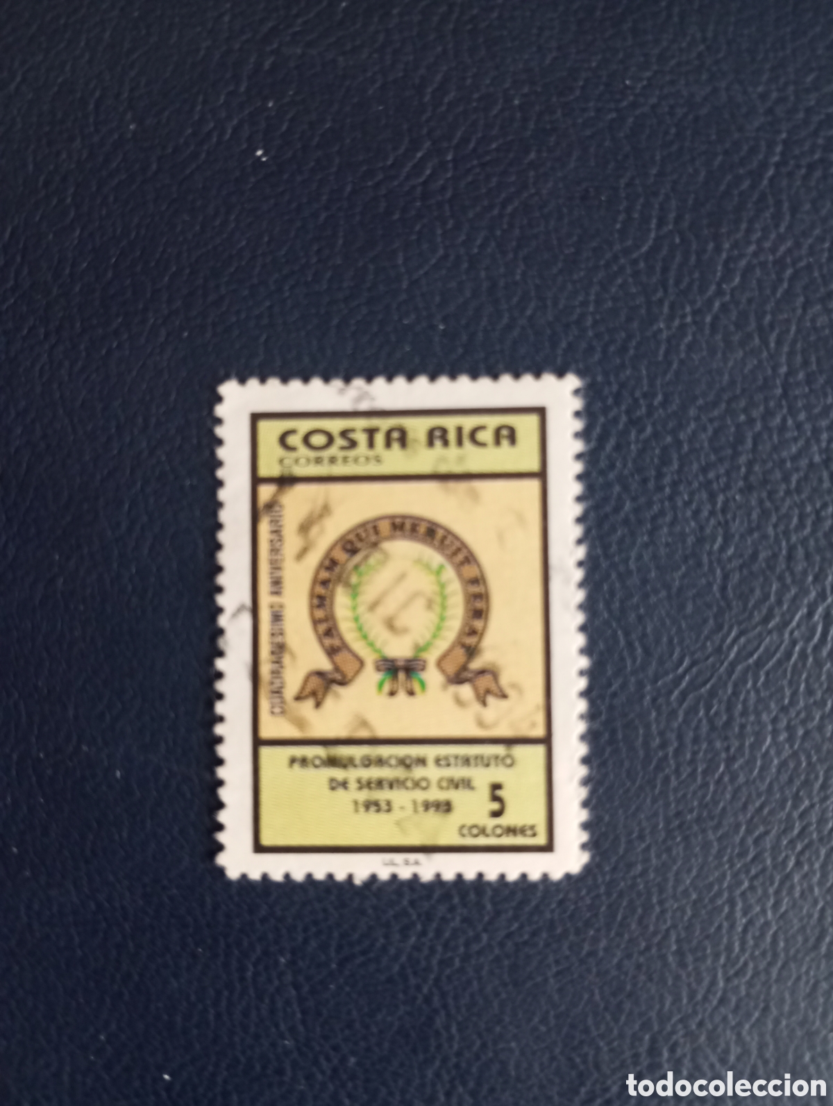 Sellos: COSTA RICA, 1993, ESTATUTO DE SERVICIO CIVIL