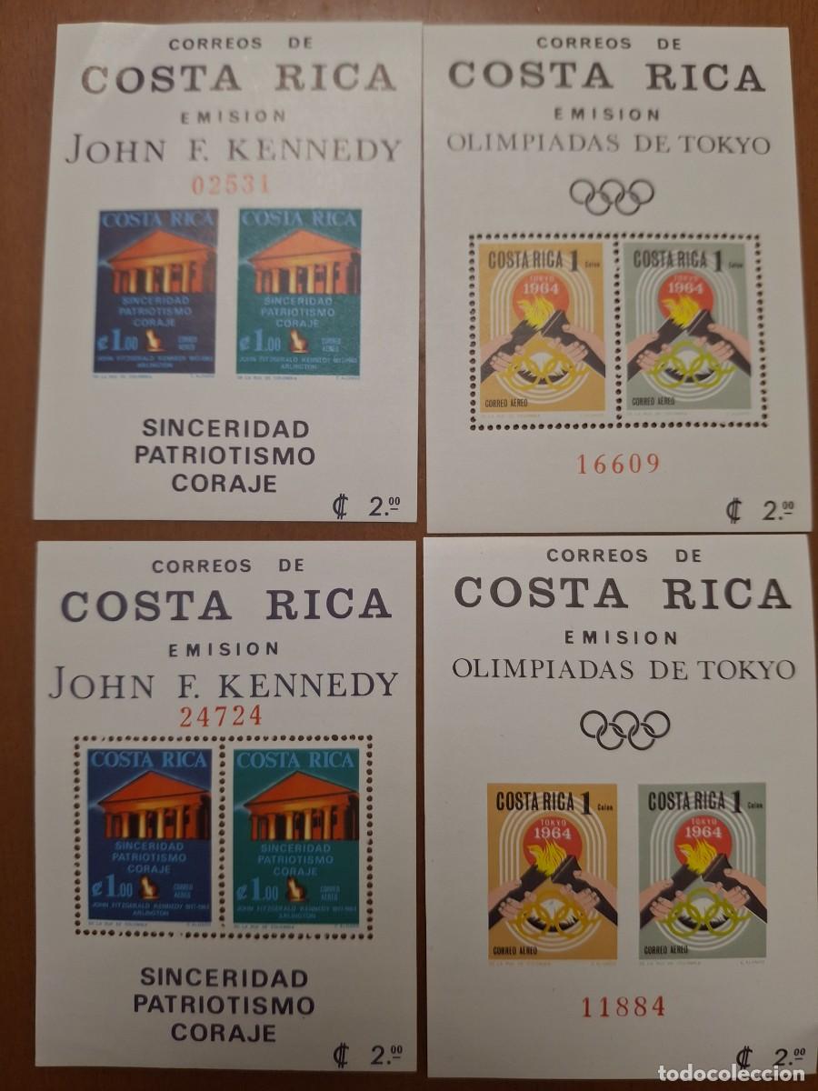 Stamps: HB486 HOJITAS BLOQUE de COSTA RICA en NUEVO ideal para tematicas (leer descripcion)