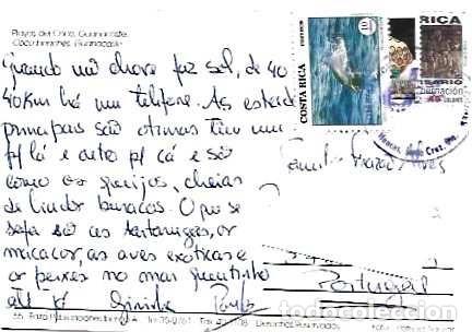 Sellos: Costa Rica & Marcofilia, Playa del Coco Guanacaste, Oeiras Portugal 1993 (55)