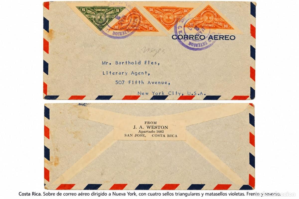 Sellos: O) 1940 circa. COSTA RICA, AMERICAN BANK NOTE, IMPERFORATED, SEAL OF COSTA RICA PHILATELIC SOCIETY,