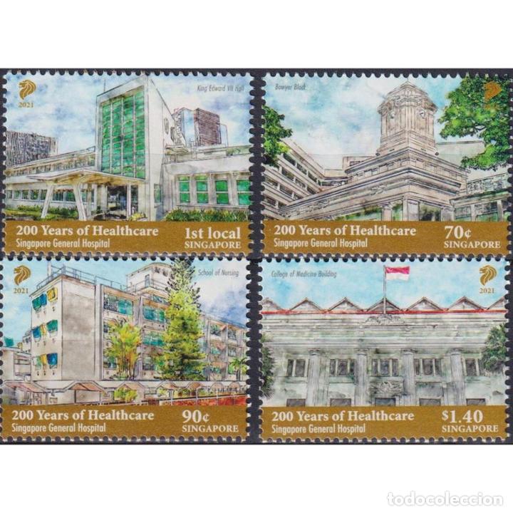 Sellos: ⚡ Discount Singapore 2021 The 200th Anniversary of Healthcare - Singapore General Hospital MN - Foto 1 - 304388413