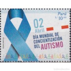Sellos: ⚡ DISCOUNT PERU 2016 WORLD AUTISM AWARENESS DAY MNH - THE MEDICINE. Lote 304399493