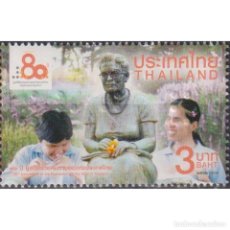 Sellos: ⚡ DISCOUNT THAILAND 2019 THE 80TH ANNIVERSARY OF THE FOUNDATION FOR THE BLIND IN THAILAND MNH. Lote 307663468