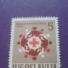 Sellos: SELLO YUGOSLAVIA NUEVO. 1965. CRUZ ROJA.. Lote 362609355