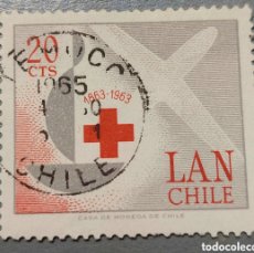 Sellos: CHILE SELLO CRUZ ROJA AÑO 1963
