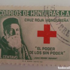 Sellos: HONDURAS SELLO CRUZ ROJA