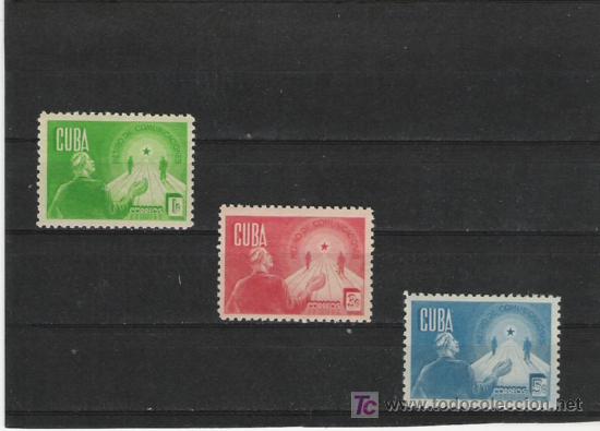 Sellos: CUBA SERIE NUEVA CHARNELA - Foto 1