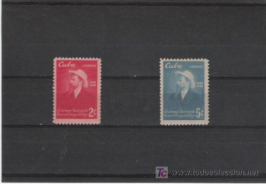 Sellos: CUBA SERIE NUEVA CHARNELA - Foto 1