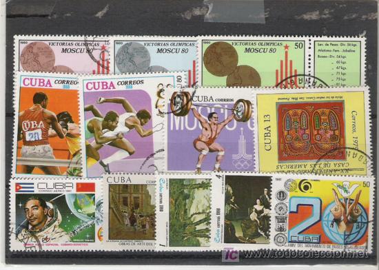 Sellos: CUBA LOTE TEMATICO DE SELLOS - Foto 1