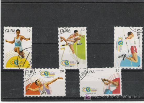 Sellos: CUBA  SERIE MATASELLADA  DEPORTES - Foto 1
