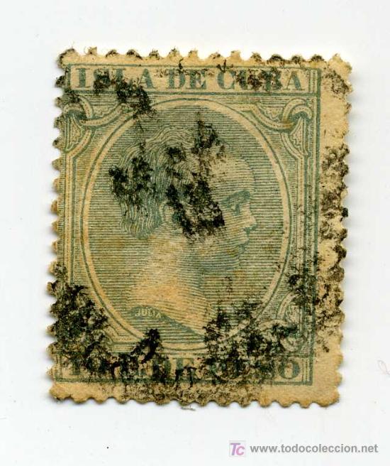 Sellos: SELLO ANTIQUISIMO DE CUBA - USADO - Foto 1