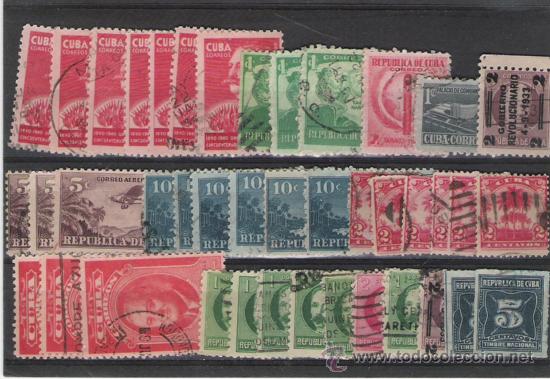 Sellos: CUBA  LOTE DE SELLOS - Foto 1