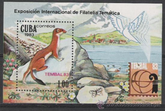 Sellos: CUBA HOJA BLOQUE N&ordm; 76 NUEVA - Foto 1