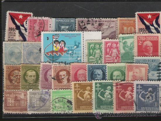 Sellos: CUBA BONITO LOTE DE SELLOS - Foto 1