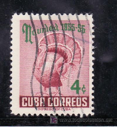 Sellos: cuba  432 usada, pavo, navidad, - Foto 1