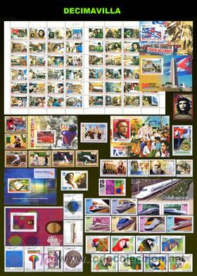 Sellos: CUBA, 2009, A&Ntilde;O NUEVO Y COMPLETO - Foto 1