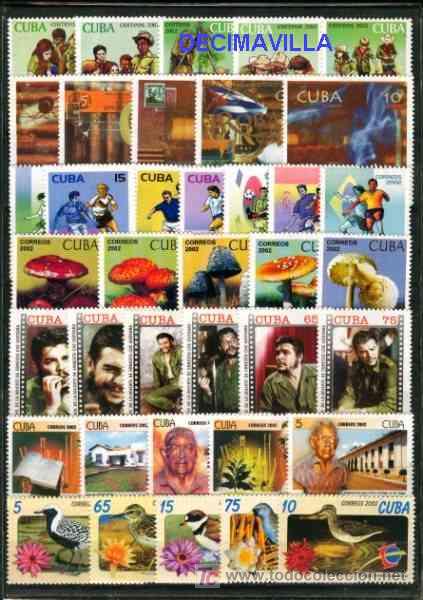 Sellos: CUBA, 2001, A&Ntilde;O NUEVO Y COMPLETO - Foto 1