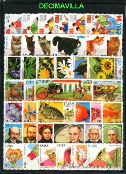 Sellos: CUBA, 1994, A&Ntilde;O NUEVO Y COMPLETO - Foto 2