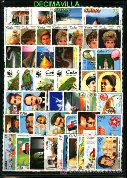 Sellos: CUBA, 1998, A&Ntilde;O NUEVO Y COMPLETO - Foto 2