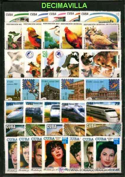 Sellos: CUBA, 2001, A&Ntilde;O NUEVO Y COMPLETO - Foto 4
