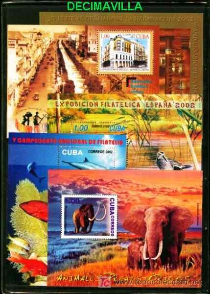 Sellos: CUBA, 2002, A&Ntilde;O NUEVO Y COMPLETO - Foto 4