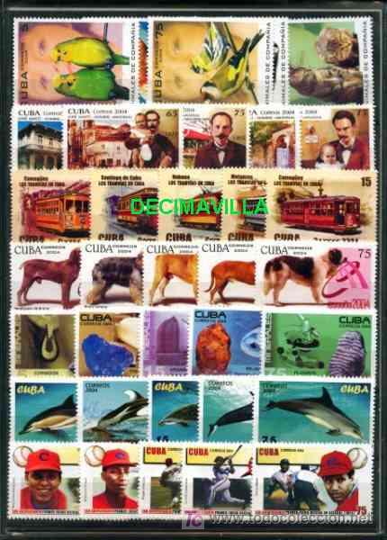 Sellos: CUBA, 2004, A&Ntilde;O NUEVO Y COMPLETO - Foto 3