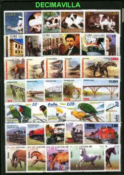 Sellos: CUBA, 2005, A&Ntilde;O NUEVO Y COMPLETO - Foto 4