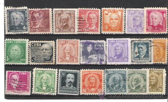 Sellos: CUBA BONITO LOTE DE  SELLOS - Foto 1