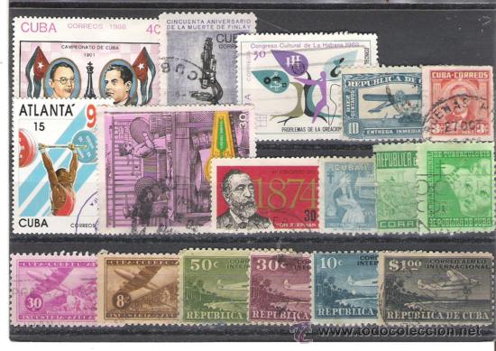Sellos: CUBA BONITO LOTE DE  SELLOS - Foto 1