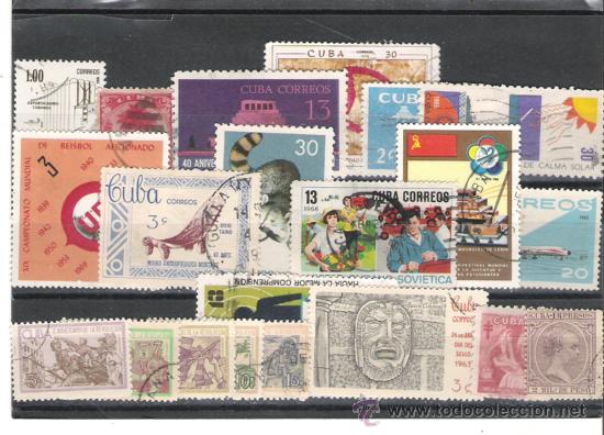 Sellos: CUBA BONITO LOTE DE  SELLOS - Foto 1