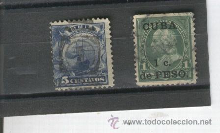 Sellos: SELLOS. RAROS. CUBA. ANTIGUOS. SOBRECARGA. SOBRETASA.