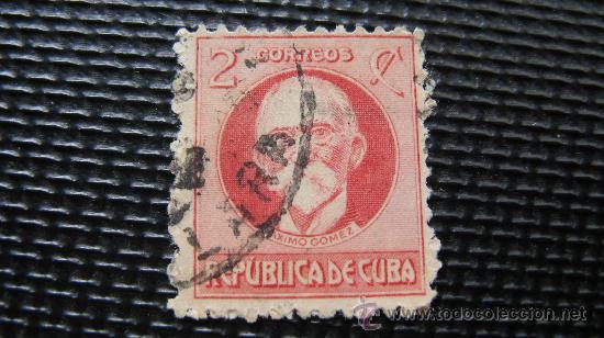 Sellos: 1917 cuba, maximo gomez, yvert 176 - Foto 1
