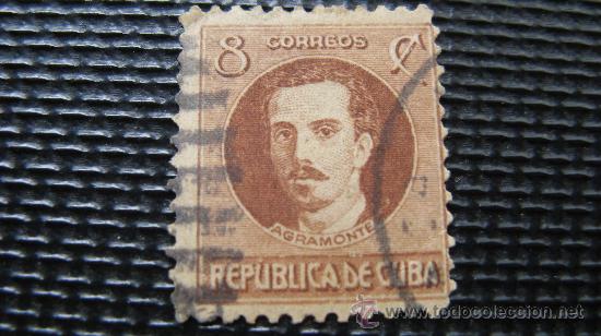 Sellos: 1917 cuba, agramonte, yvert 179 - Foto 1