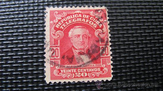 Sellos: 1910 cuba, telegrafos, yvert 87 - Foto 1