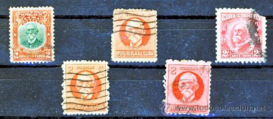 Sellos: CUBA.- PERSONAJE: MAXIMO GOMEZ - Foto 1