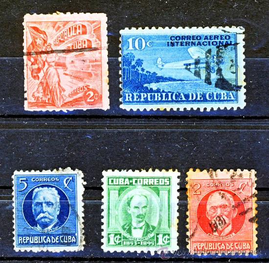 Sellos: CUBA.- VARIOS.