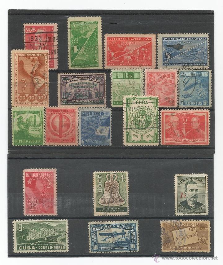 Sellos: CUBA - LOTE DE SERIES COMPLETAS. USADO - Foto 1
