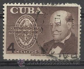 Sellos: CUBA 1956 SERIE COMPLETA CIRCULADA - Foto 1