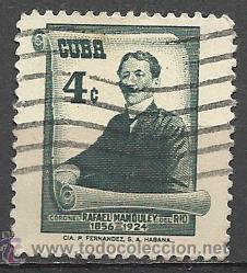 Sellos: CUBA 1957 SERIE COMPLETA CIRCULADA - Foto 1
