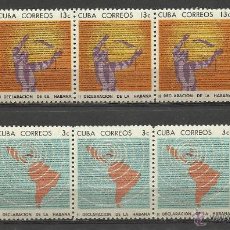 Sellos: CUBA SERIE COMPLETA NUEVA PERFECTA 1964