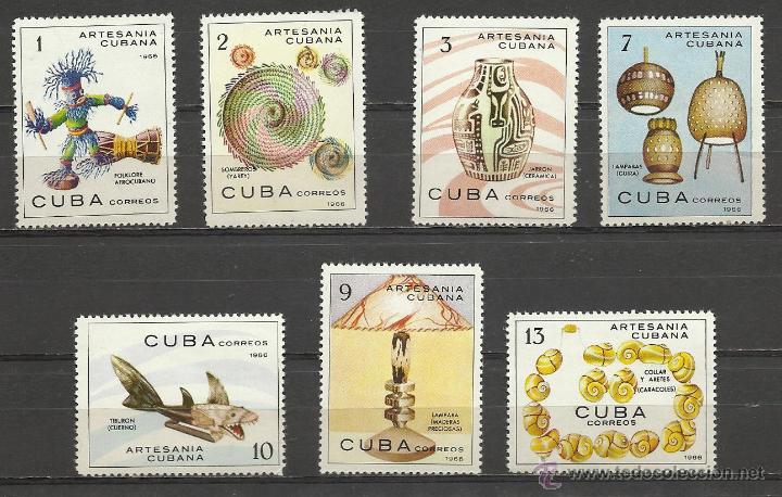 Sellos: CUBA SERIE COMPLETA NUEVA PERFECTA 1966 - Foto 1