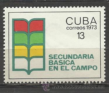 Sellos: CUBA SERIE COMPLETA NUEVA PERFECTA 1973 - Foto 1