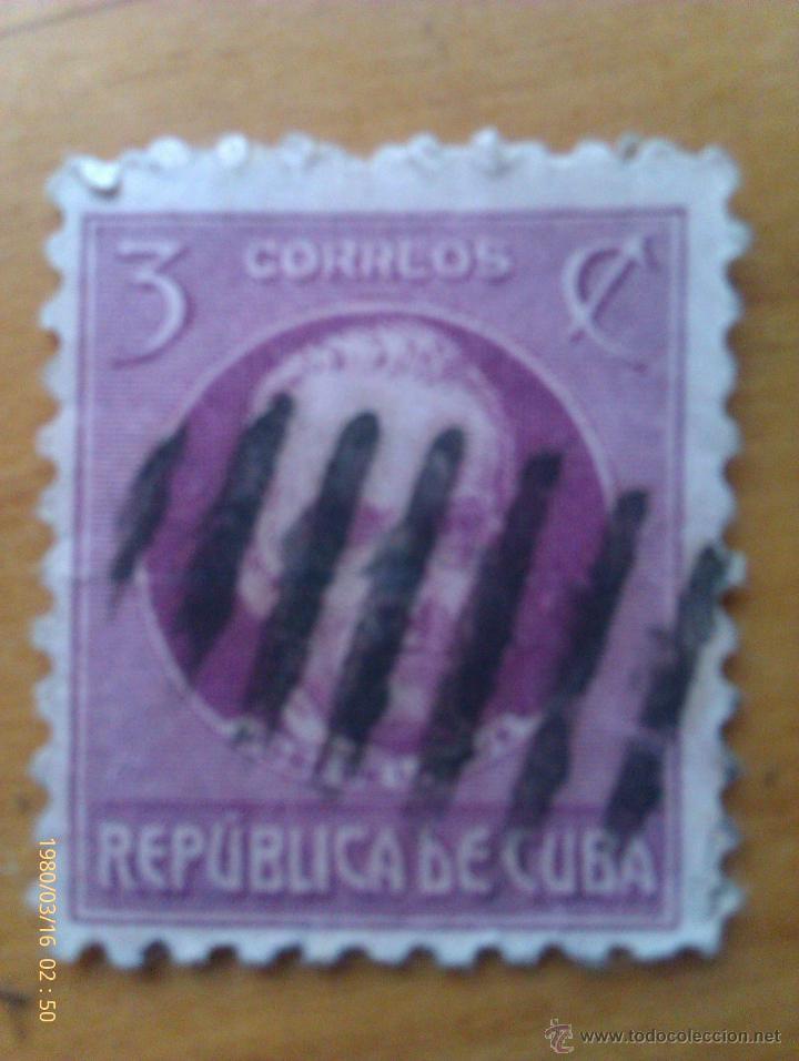 Sellos: Sello Rep&uacute;blica de Cuba. 3 Ct - Foto 1