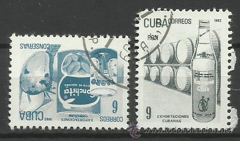 Sellos: CUBA 1982 SELLOS DE EXPORTACIONES CUBANAS - Foto 1
